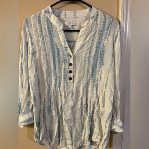 New Direction Size Large… Linen like top